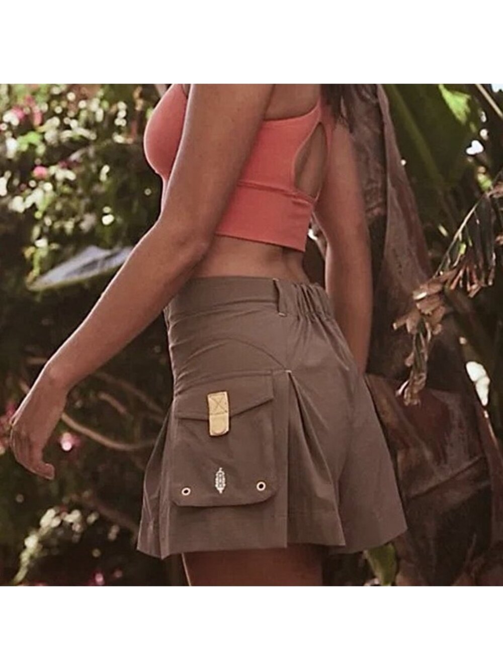 NEW Free People Movement Light Brown Yonders Cargo Skort Active Women’s Size XS